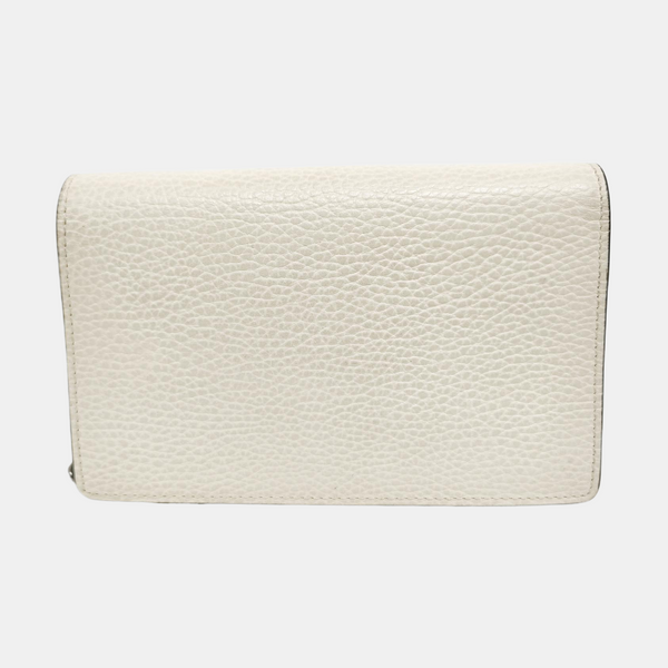 Dionysus Super Mini Calfskin White