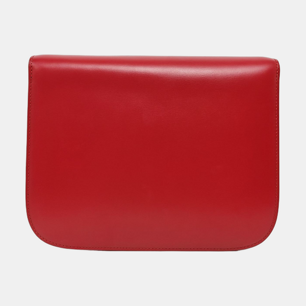CLASSIC BOX Medium Calfskin Red