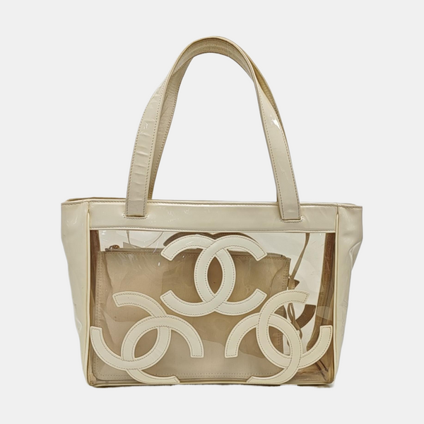 TRIPLE CC Patent Leather White