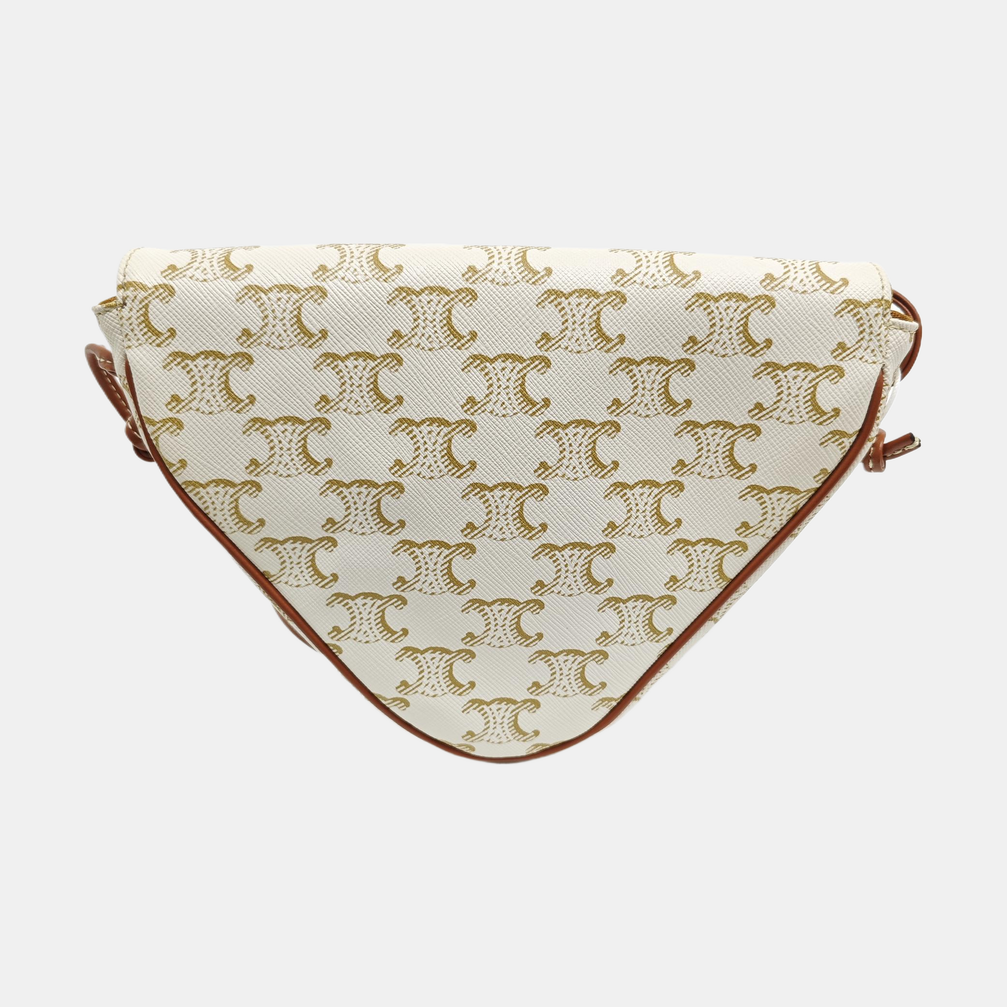 TRIANGLE Coated Canvas Brown
