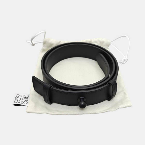Leather Belt Black