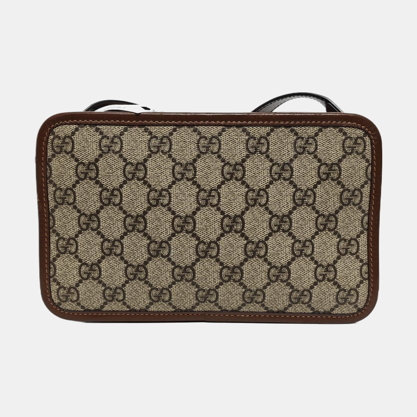 Bree Monogram Coated Canvas Beige