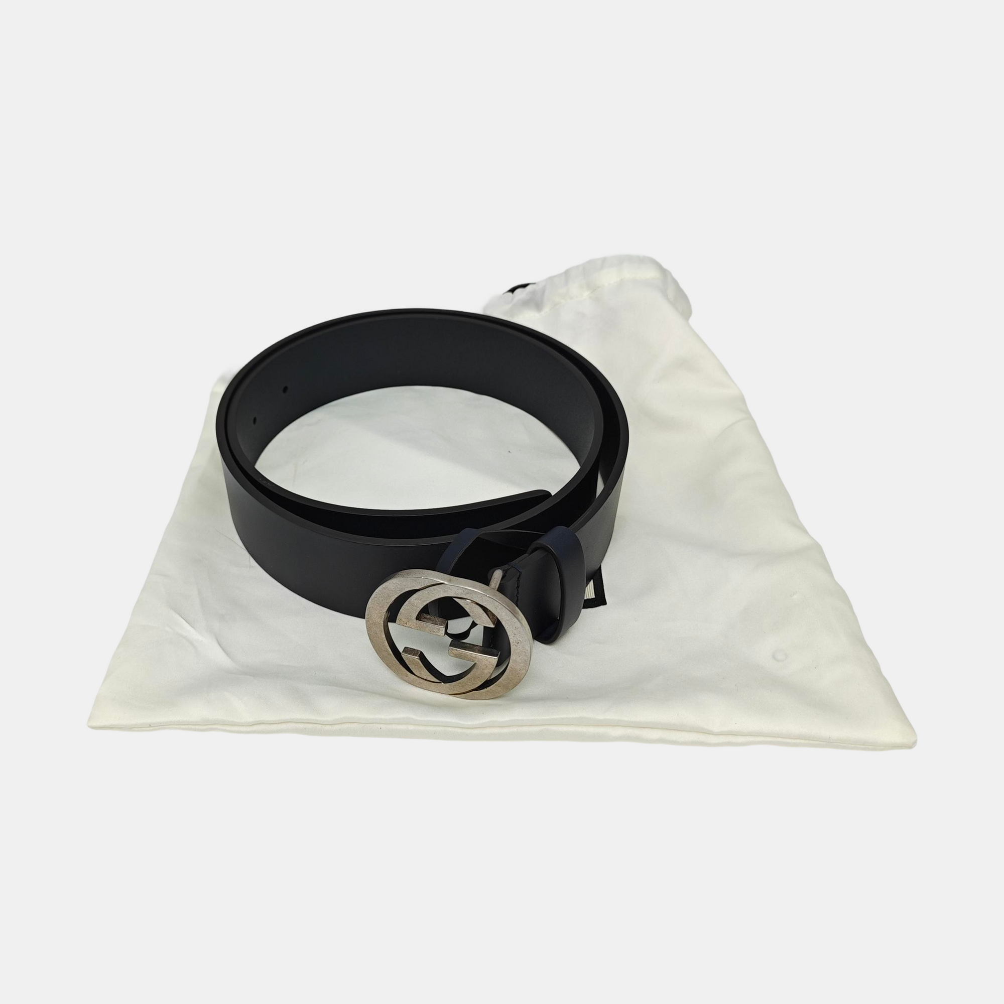 Leather Belt Blue