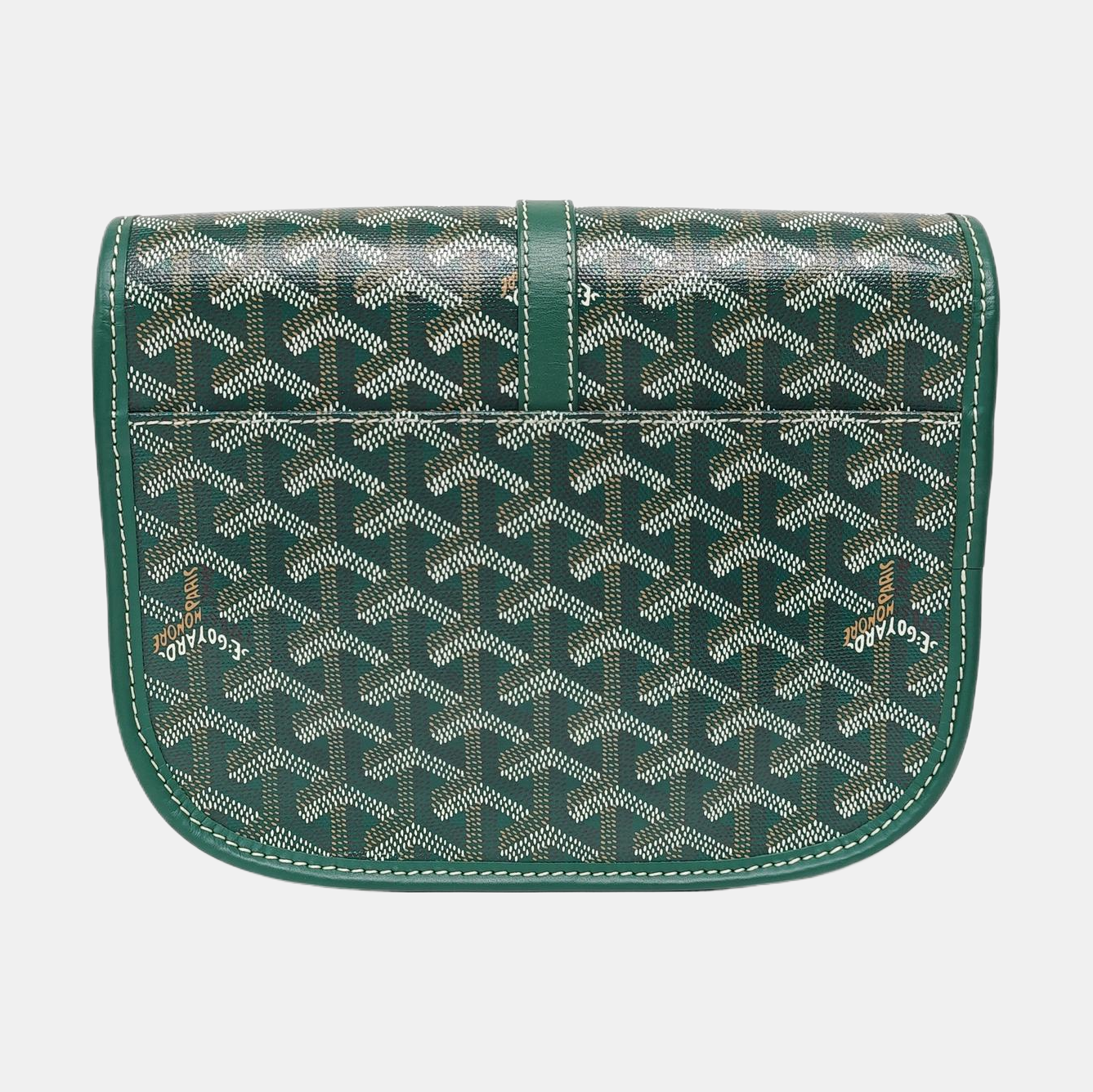 Belvedere Coated Canvas Green