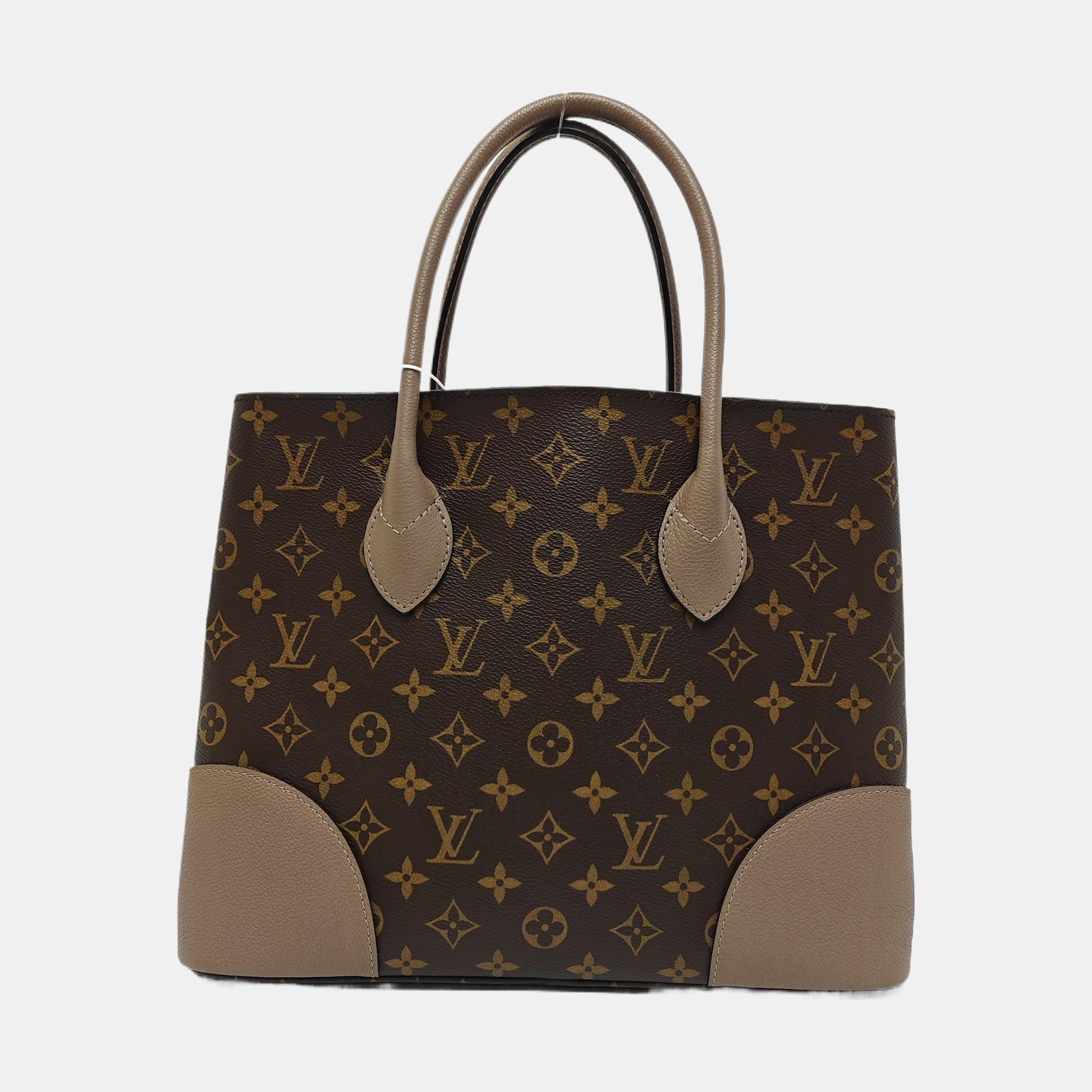 FLANDRIN Monogram Coated Canvas Brown