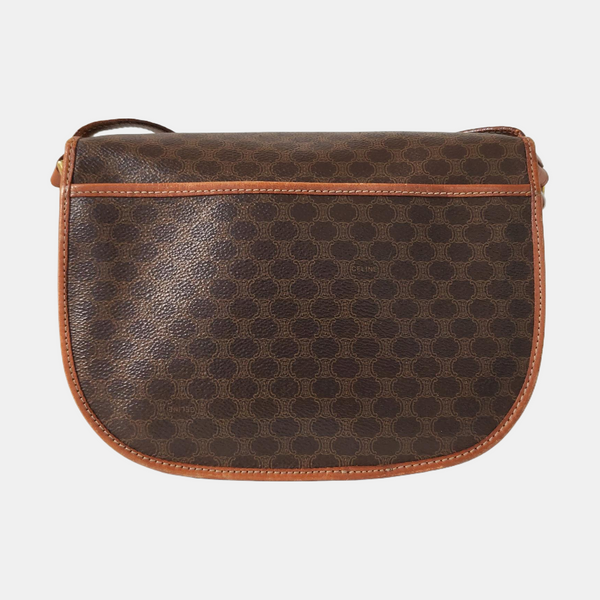 MACADAM CLUTCHES Coated Canvas Brown
