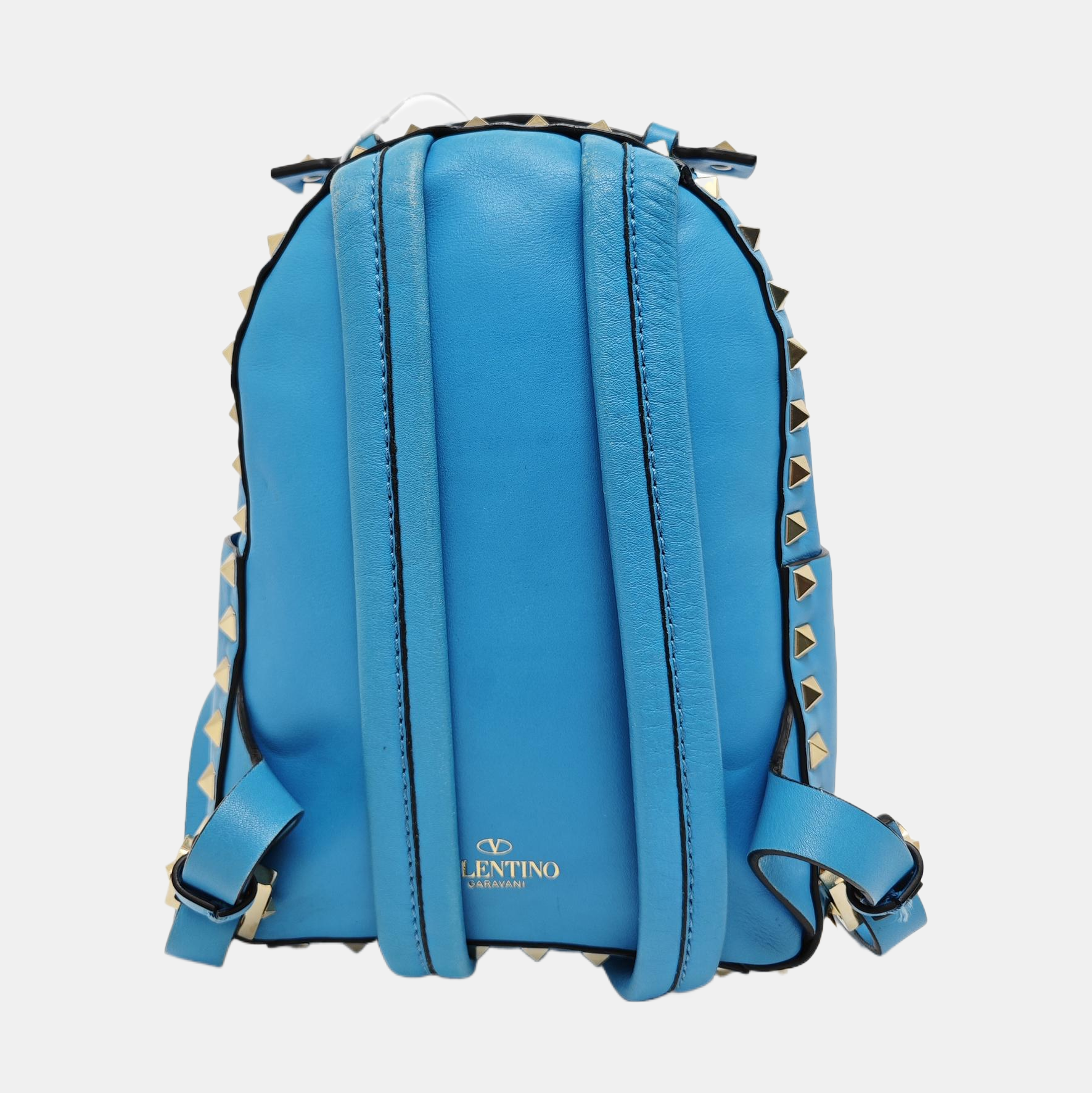 Rockstud Mini Calfskin Blue