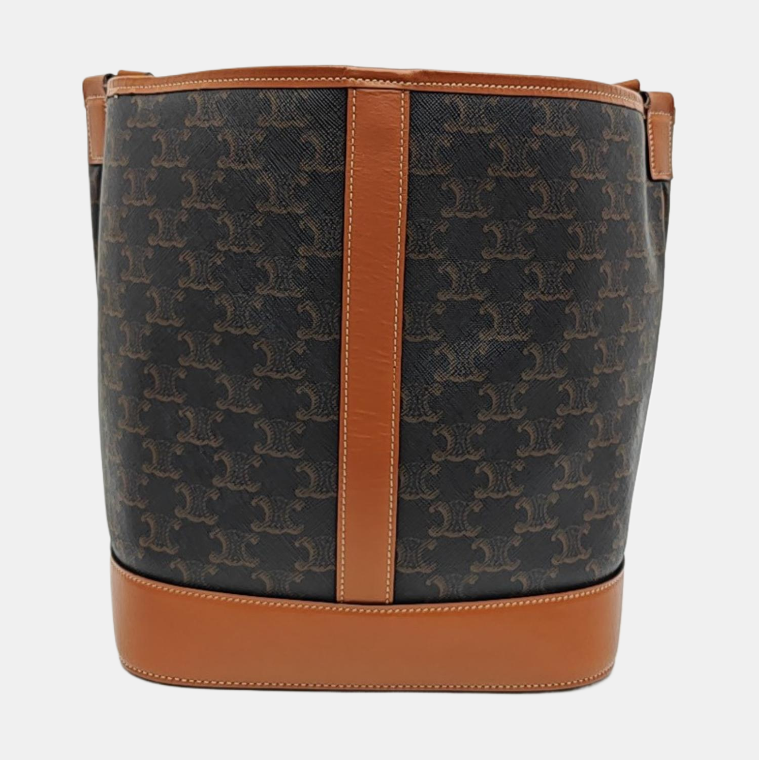 TRIOMPHE CANVAS Medium Coated Canvas Brown