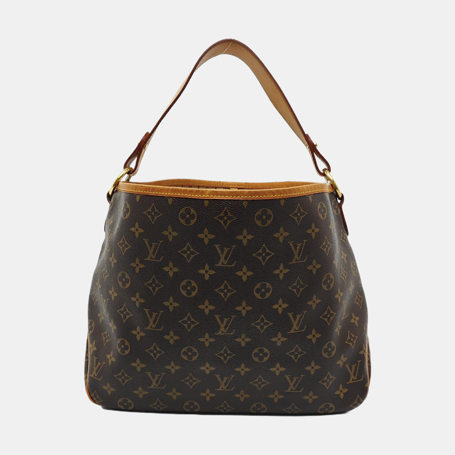 DELIGHTFUL Monogram Coated Canvas Brown