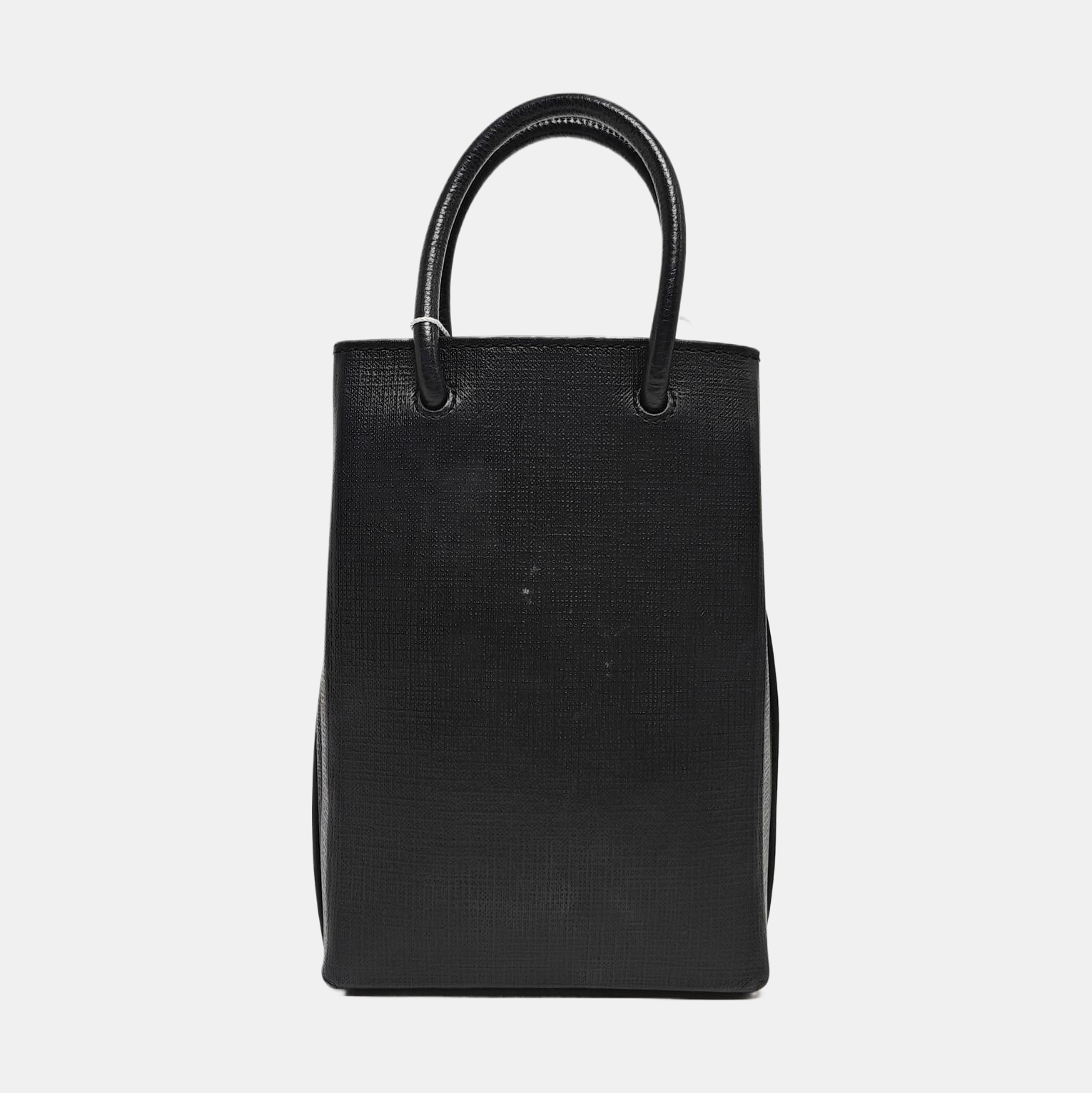 Shopping Bag Calfskin Black