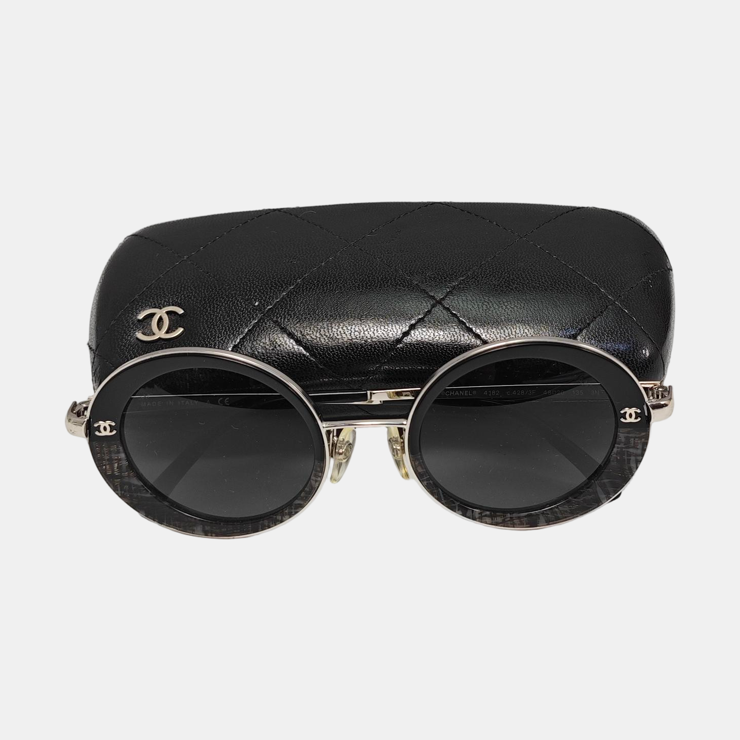 Synthetic Sunglasses Black