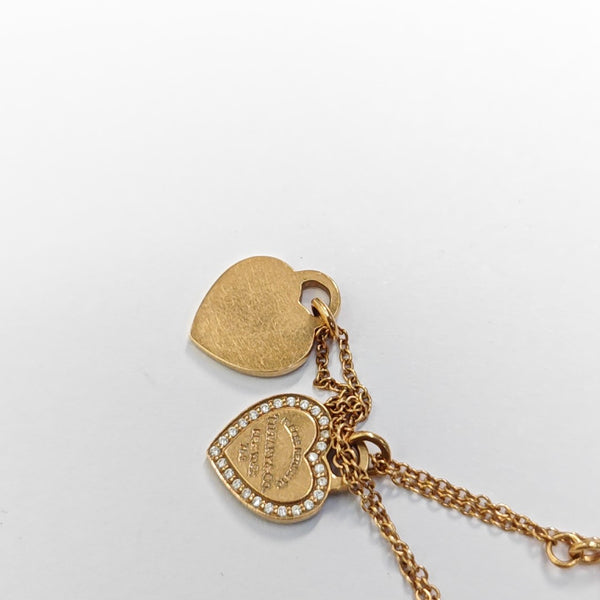 Return To Tiffany 18k Rose Gold Necklace