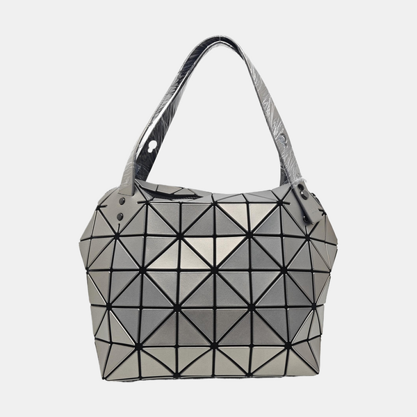 Special Material Top Handle Bag Beige
