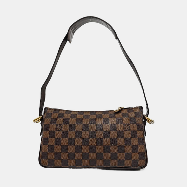 RAVELLO GM Damier Ebene Coated Canvas Brown