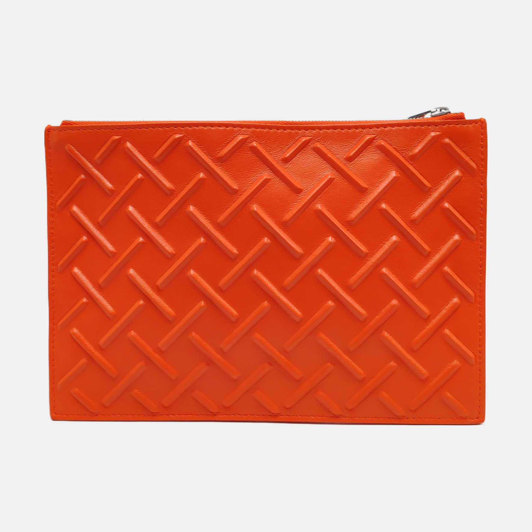 Lambskin Clutch Red