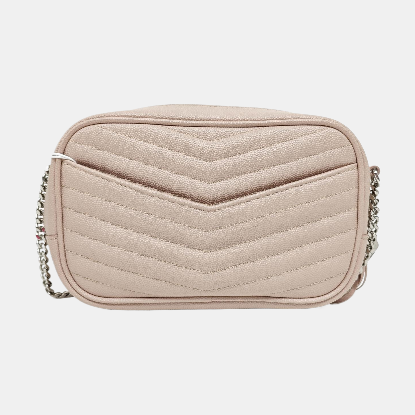 LOU Chevron Calfskin Pink