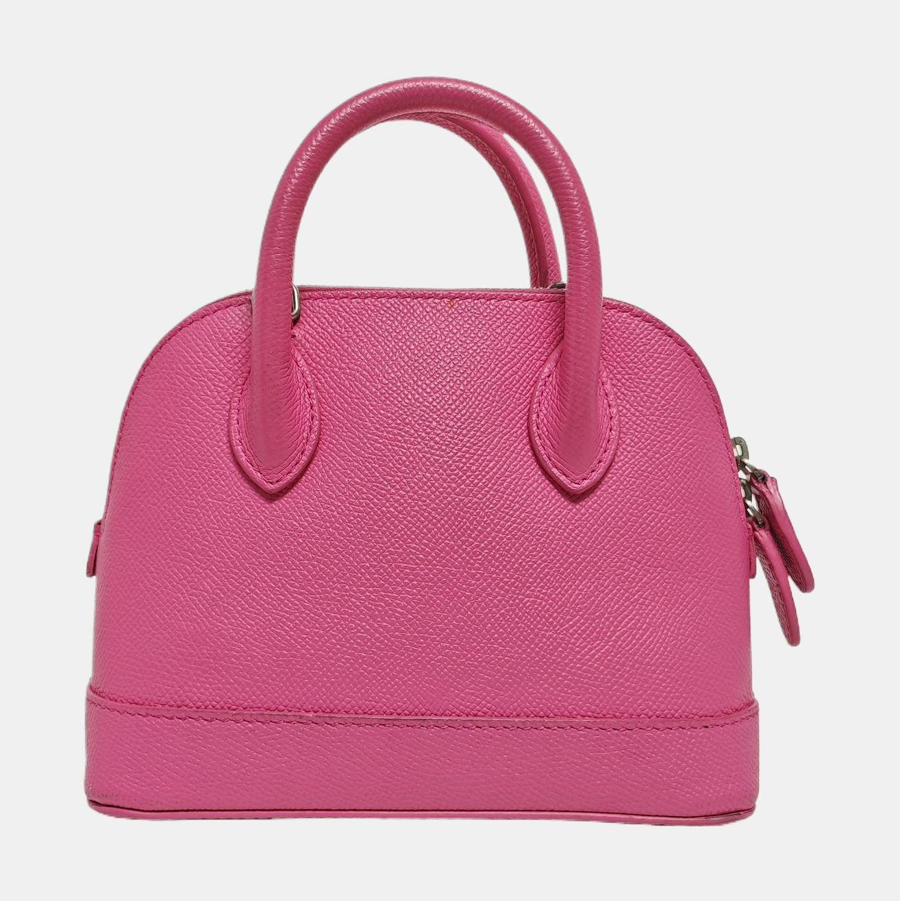 Top Handle Calfskin Red