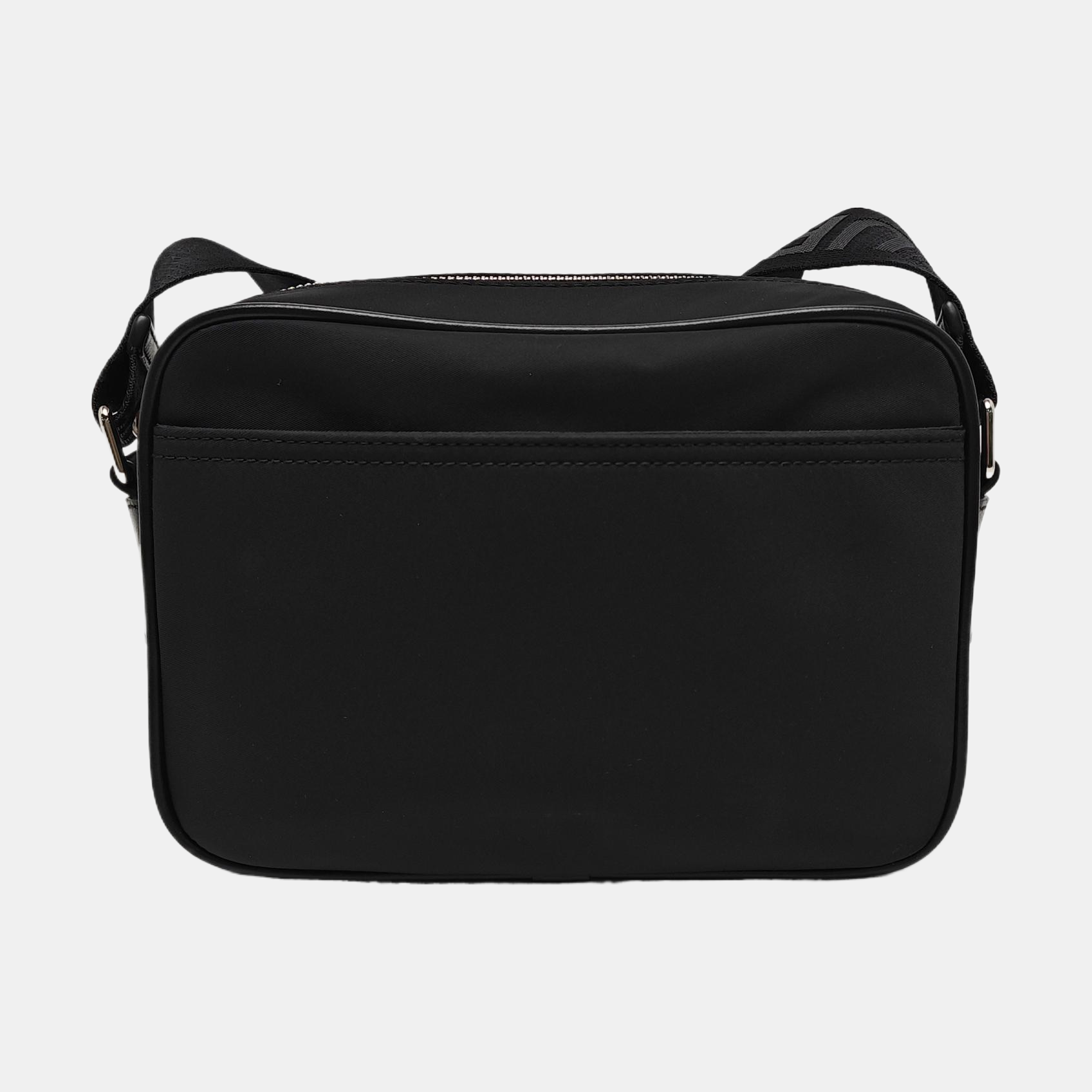 Fabric Shoulder Bag Black