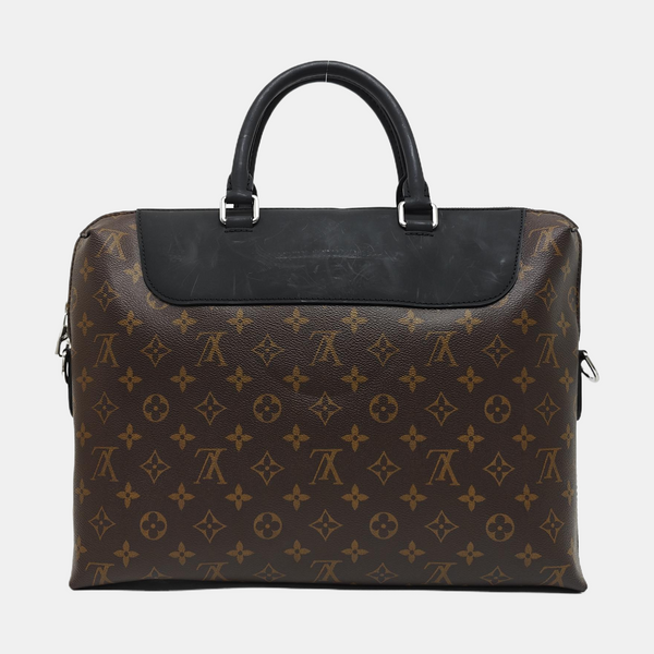 PORTE-DOCUMENTS Monogram Coated Canvas Brown