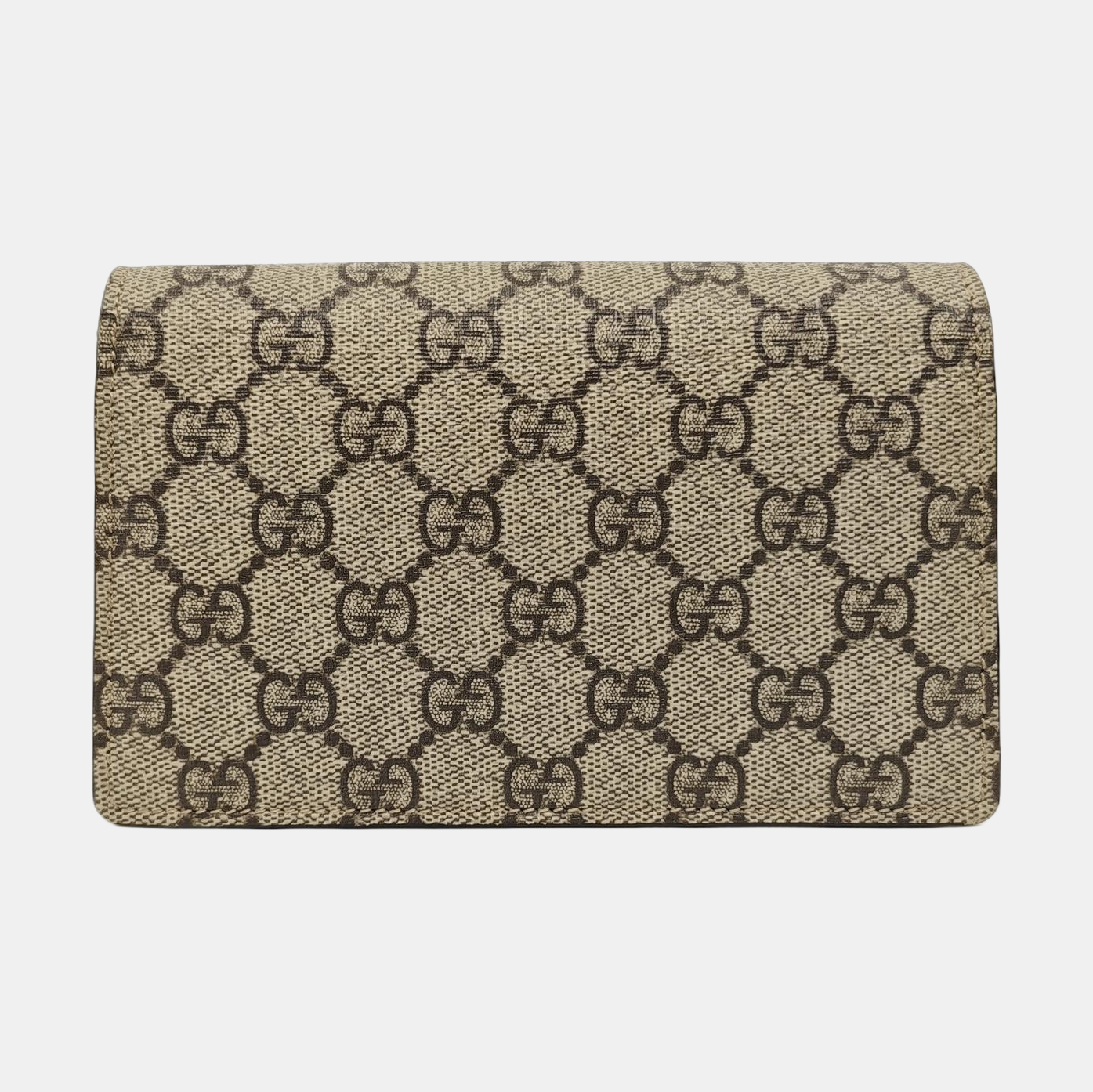 Dionysus Super Mini Monogram Coated Canvas Beige