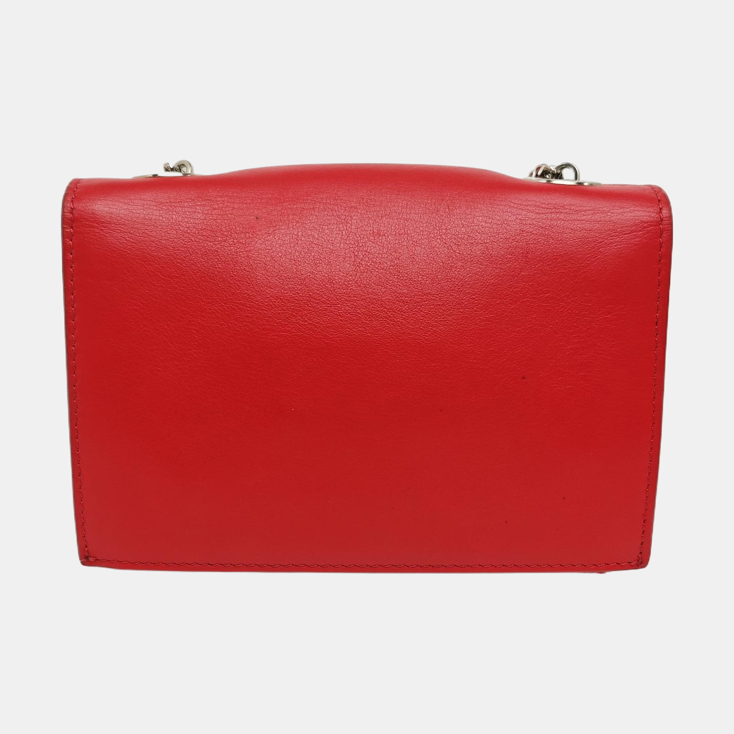 Calfskin Shoulder Bag Mini Red