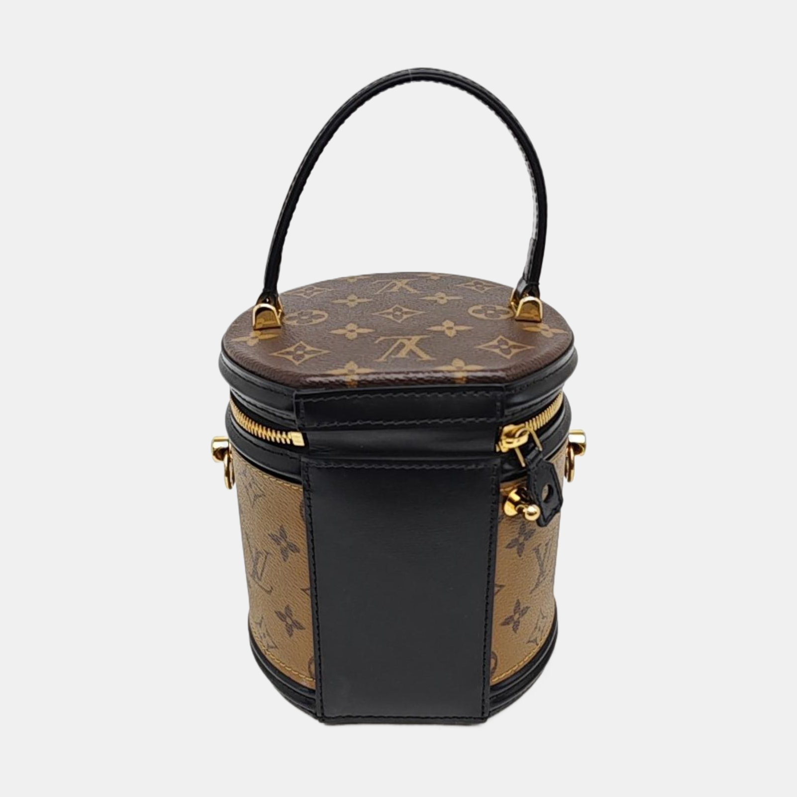 CANNES PM Monogram Coated Canvas Brown
