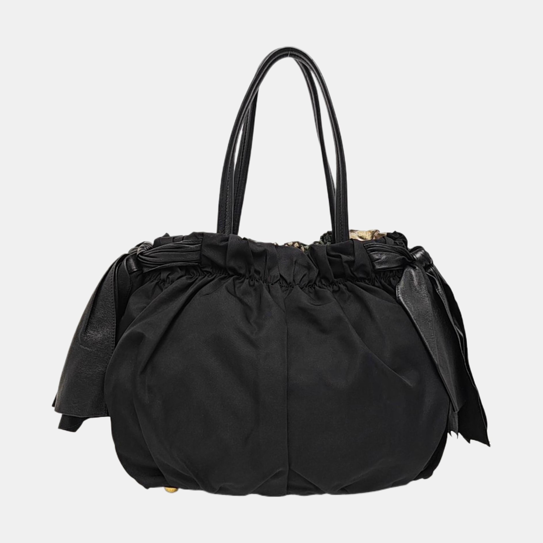 Nylon Shoulder Bag Multicolor