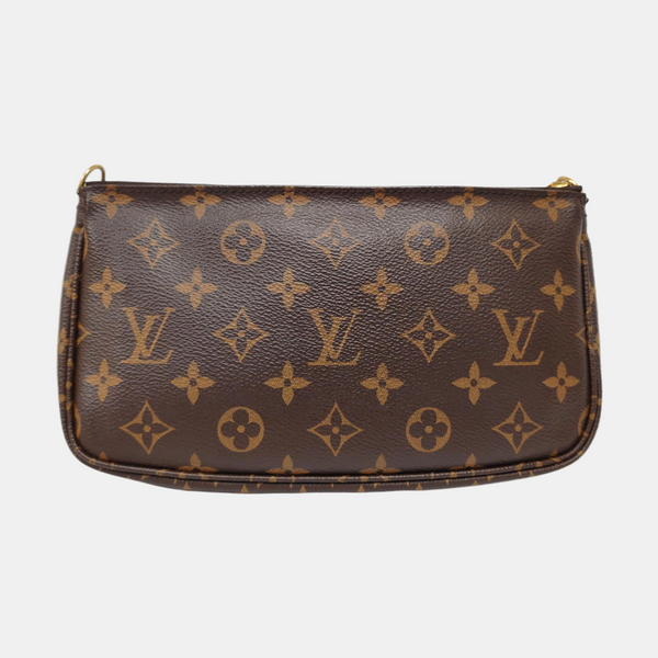 MULTI Monogram Coated Canvas Brown