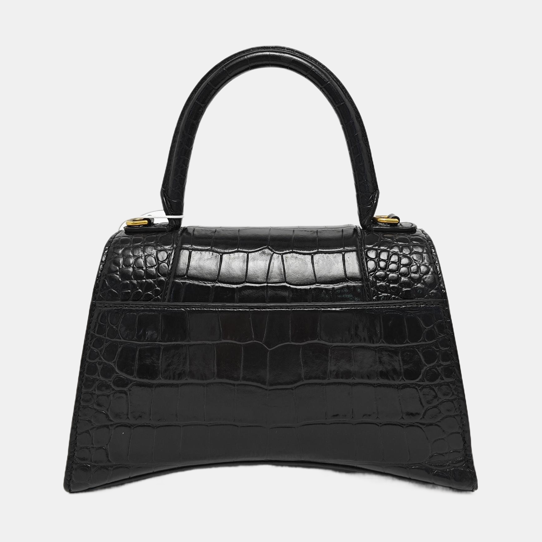 Hourglass S Calfskin Black