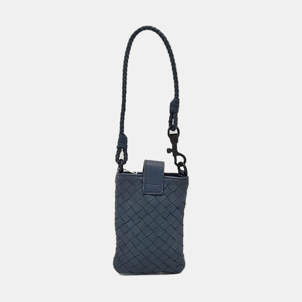 Calfskin Key Pouch Blue