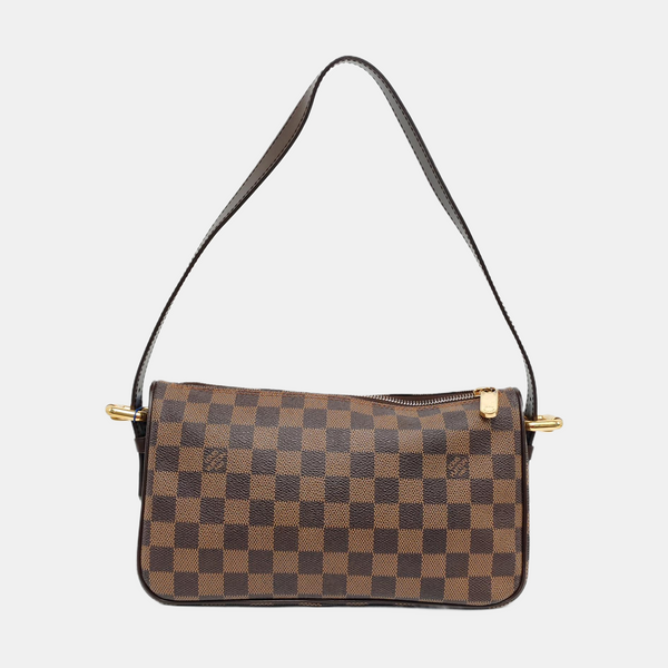 RAVELLO GM Damier Ebene Coated Canvas Brown