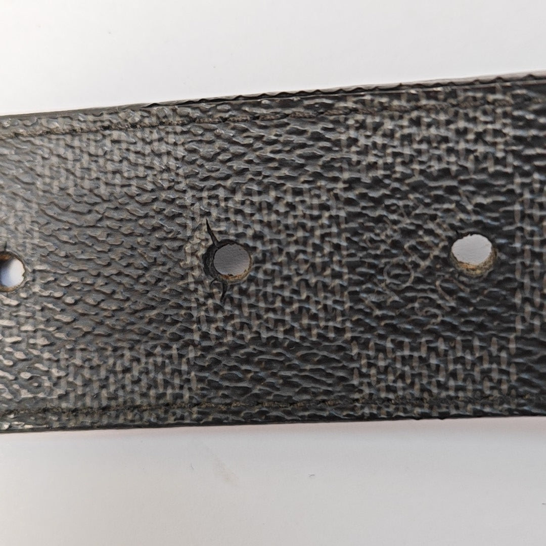 Coated Canvas Belt Black