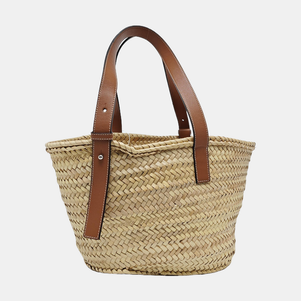 Basket Straw Beige