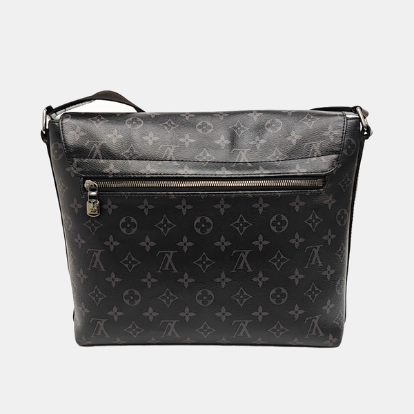 DISTRICT MM Monogram Coated Canvas Black