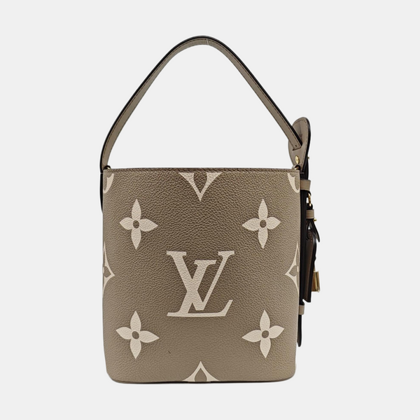 ALL IN BB Monogram Calfskin Gray