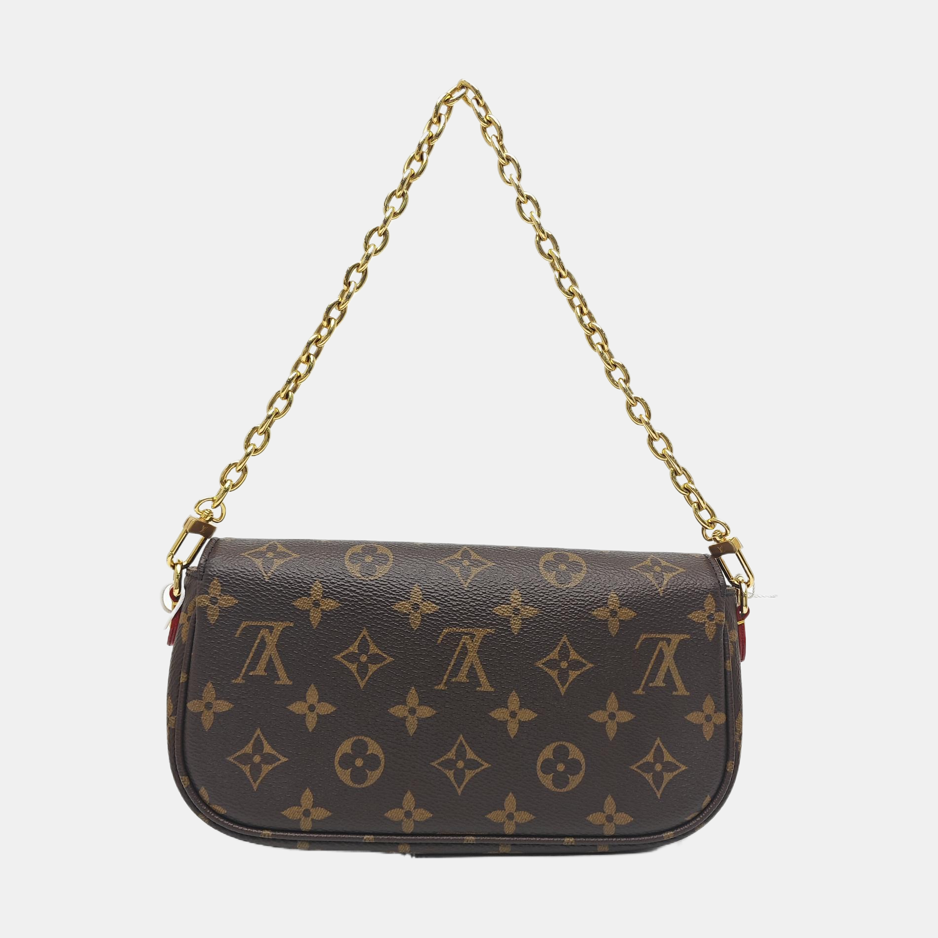 IVY Monogram Coated Canvas Brown