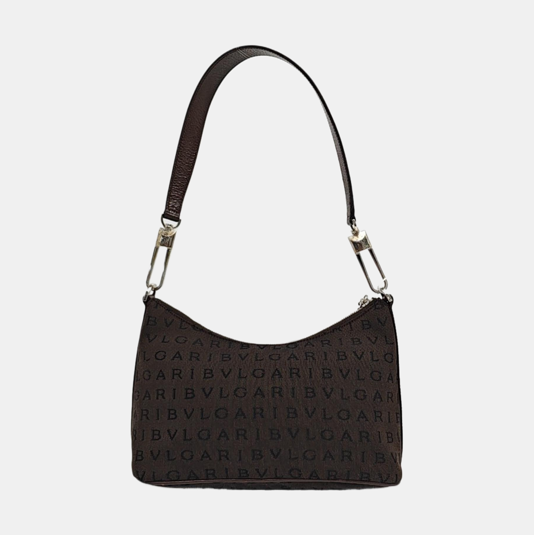 LOGO MANIA Canvas Brown