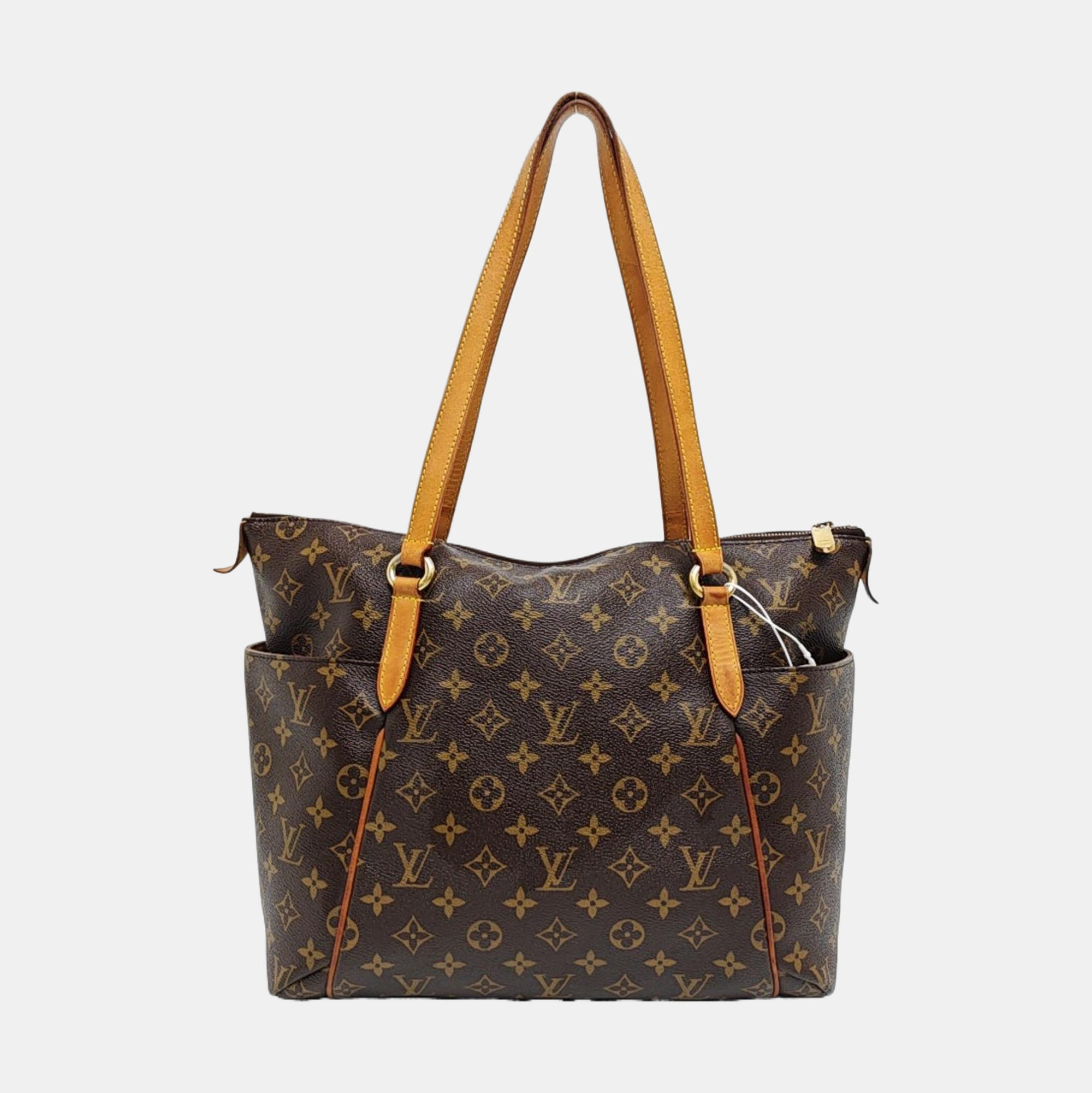 TOTALLY MM Monogram Coated Canvas Brown