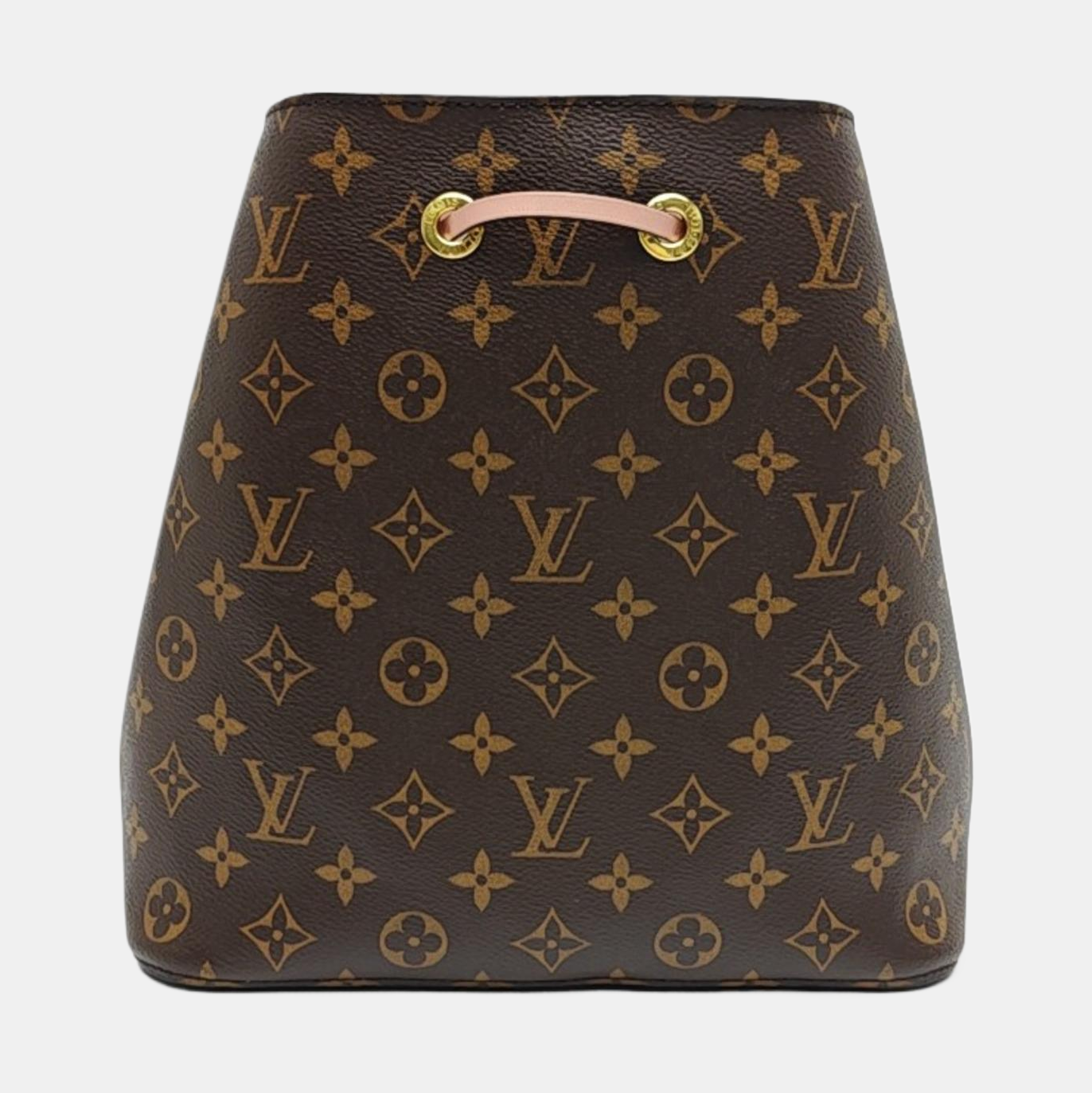 NÉONOÉ MM Monogram Coated Canvas Brown