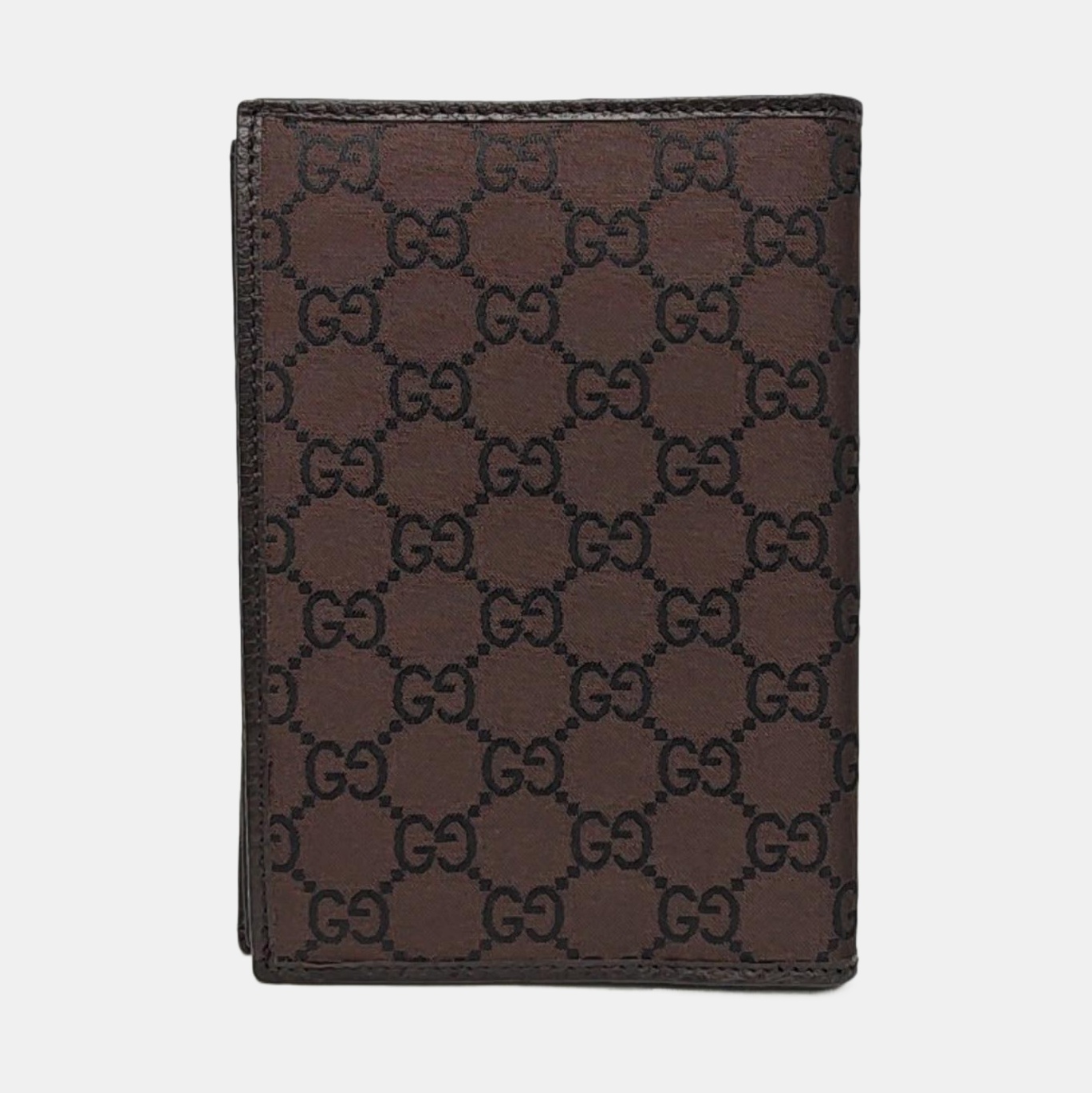 Monogram Canvas Wallet Brown