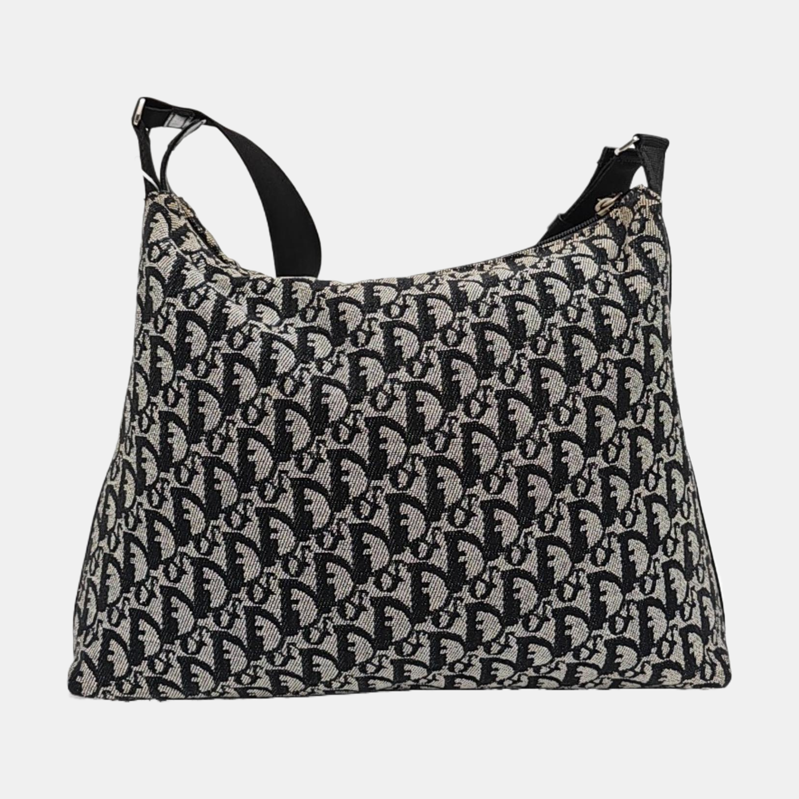 Vintage Trotter Oblique Canvas Black