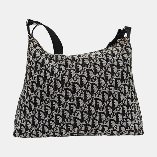Vintage Trotter Oblique Canvas Black