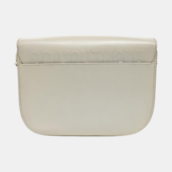 Bobby Medium Calfskin White