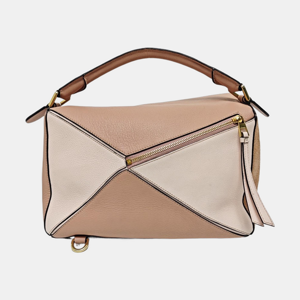 Puzzle Medium Calfskin Pink