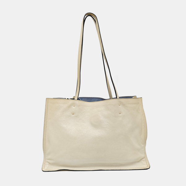 Calfskin Tote Bag White