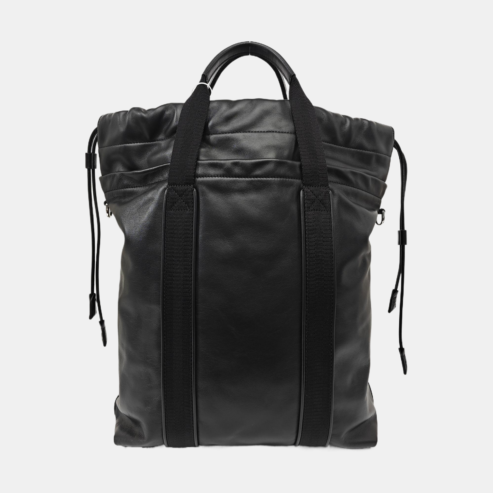Calfskin Shoulder Bag Black