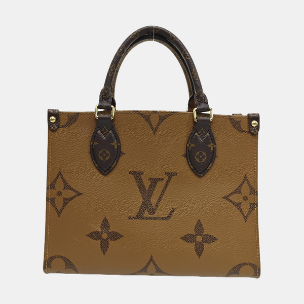 ONTHEGO PM Monogram Coated Canvas Brown