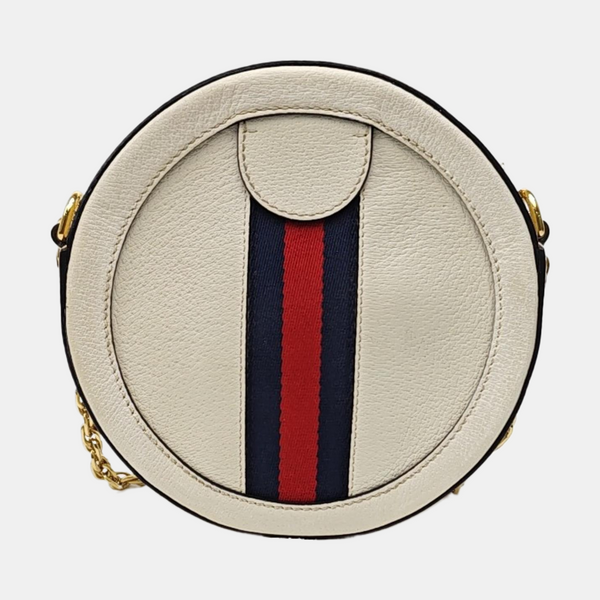 Ophidia Mini Calfskin White