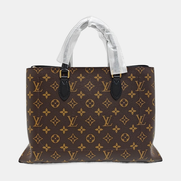 FLOWER Monogram Coated Canvas Brown
