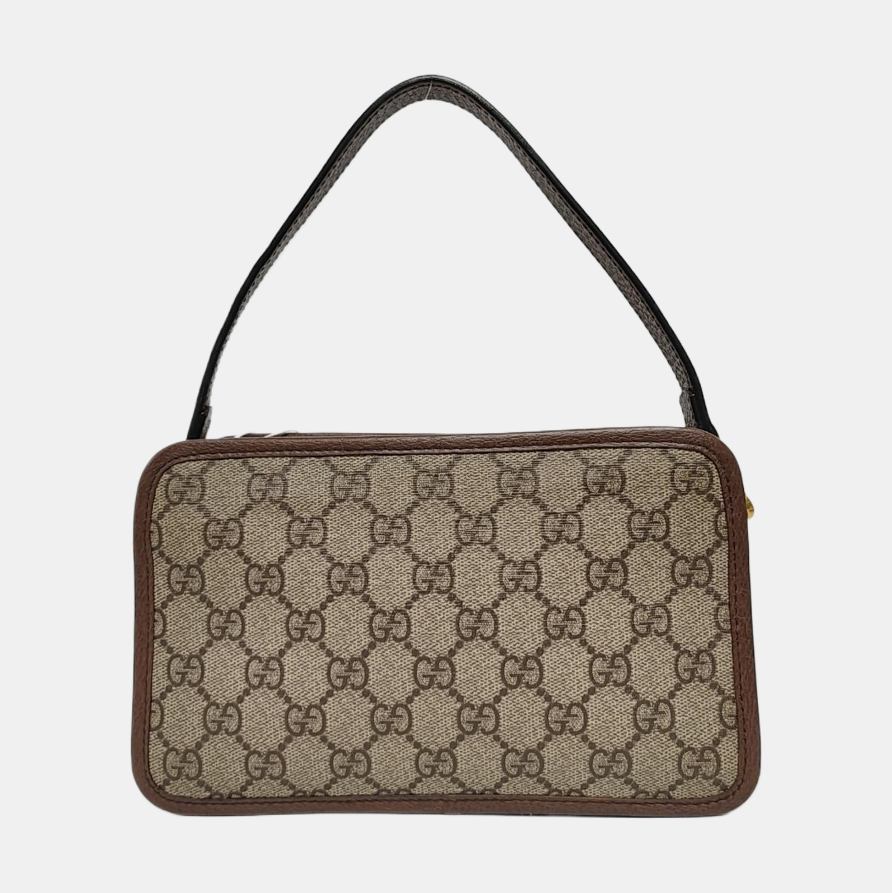 Authenticated pre-owned  Ophidia Small Monogram Coated Canvas Beige - Shoulder Bag at Looply